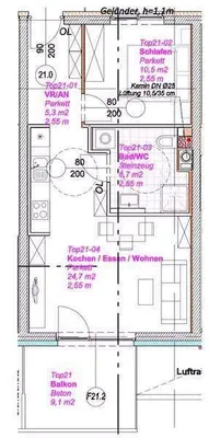 2-Zimmer-Wohnung mieten in Graz – 48 m², € 720 – Bild 10 von 10