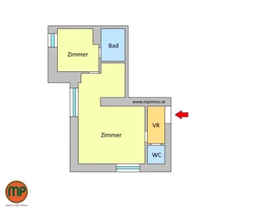 2-Zimmer-Wohnung mieten in Wien – 48,91 m², € 990 – Bild 10 von 15