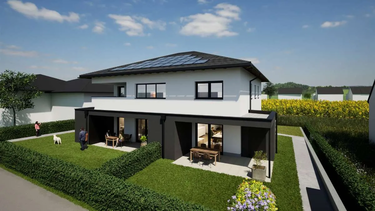 !! NEUES PROJEKT !! SALZKAMMERGUT - KIRCHHAM - 3-Wohneinheiten - NOCH 2 VERFÜGBAR!! - Ansicht 3