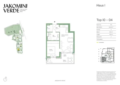 2-Zimmer-Wohnung kaufen in Graz – 44,34 m², € 222.000 – Bild 14 von 14