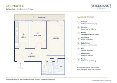 2-Zimmer-Wohnung kaufen in Wien – 57,7 m², € 250.000 – Bild 8 von 8