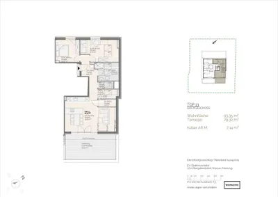 3-Zimmer-Wohnung kaufen in Ried im Innkreis – 93,35 m², € 479.000 – Bild 4 von 6