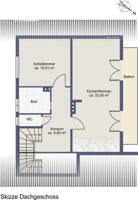 4-Zimmer-Haus kaufen in Amstetten – 136 m², € 225.000 – Bild 28 von 29