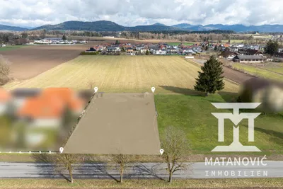 Grundstück kaufen in Klagenfurt – 1 265 m², € 260.000 – Bild 2 von 8