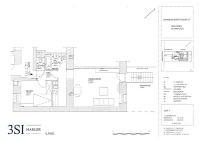 2-Zimmer-Wohnung kaufen in Wien – 45,74 m², € 279.000 – Bild 13 von 13