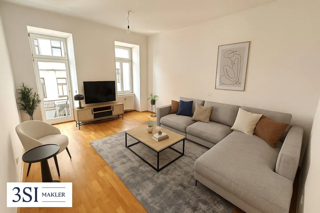 Elegante 2-Zimmer-Wohnung mit Eigengarten - in Top-Lage des 3. Bezirks, Wien