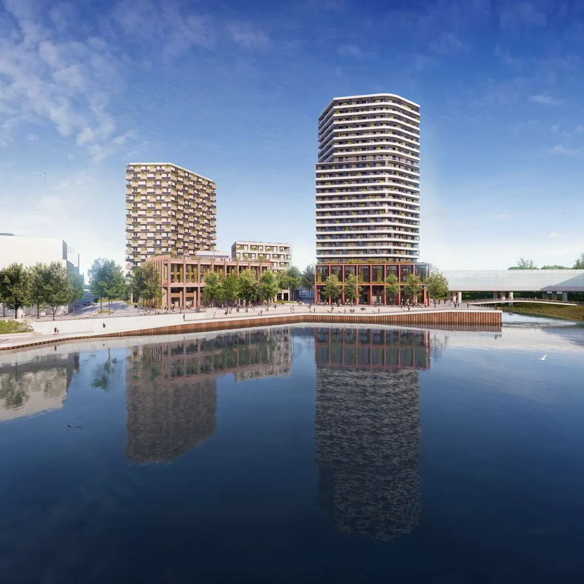 Arbeiten am Wasser - PIER05 - Seestadt Aspern