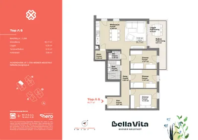 Immobilie kaufen in Wiener Neustadt – 90,77 m², € 340.000 – Bild 28 von 28