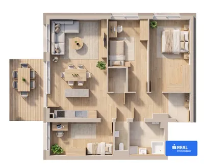 4-Zimmer-Wohnung kaufen in Wolfsberg – 97,32 m², € 475.000 – Bild 4 von 4