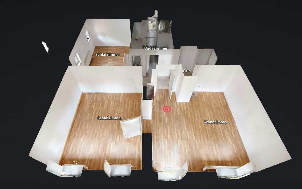 Charmante 3-Zimmer Wohnung mit Terrasse zentrumsnah in Waidhofen an der Ybbs (provisionsfrei) - Ansicht 2