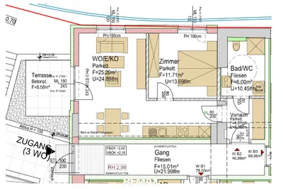 2-Zimmer-Wohnung mieten in Weiz – 46,98 m², € 519 – Bild 9 von 9