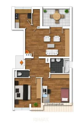3-Zimmer-Wohnung kaufen in Wels-Land – 76,62 m², € 245.000 – Bild 5 von 5