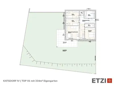 4-Zimmer-Wohnung kaufen in Perg – 86,64 m², € 464.500 – Bild 11 von 13