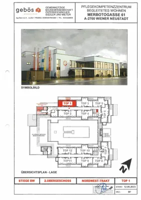 2-Zimmer-Wohnung mieten in Wiener Neustadt – 59,92 m², € 1.160 – Bild 7 von 9