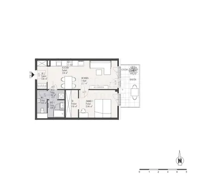 2-Zimmer-Wohnung kaufen in Wien – 51,05 m², € 319.000 – Bild 8 von 8