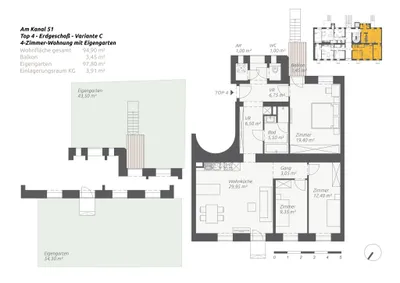 4-Zimmer-Wohnung kaufen in Wien – 91,34 m², € 685.000 – Bild 14 von 15