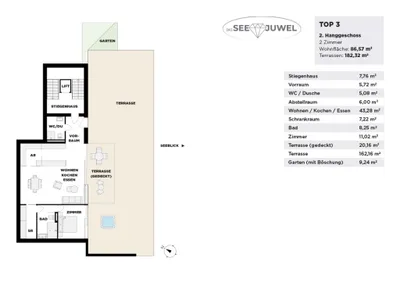 2-Zimmer-Wohnung kaufen in Salzburg-Umgebung – 86,57 m², € 1.175.555 – Bild 11 von 11