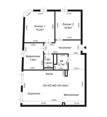 3-Zimmer-Wohnung kaufen in Tulln – 80,41 m², € 280.000 – Bild 15 von 15