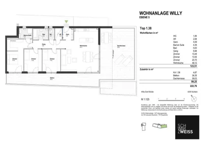 4-Zimmer-Wohnung kaufen in Kufstein – 123,51 m², € 1.234.000 – Bild 7 von 8