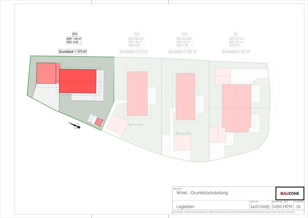 Baugrundstück in Winkl/St. Gilgen am Wolfgangsee - inkl. Planung und Bau Ihres individuellen Einfamilienhauses - Ansicht 3