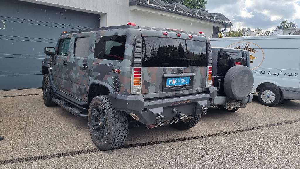 Hummer Hummer H2 6,0 V8 Kompressor,N1 LKW, 22 Zoll SUV / Geländewagen