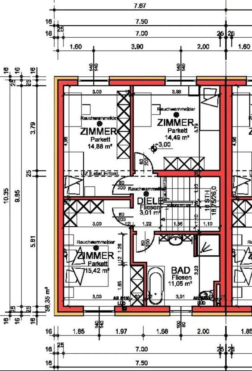 Modernes Miet-Eckreihenhaus in Heiligeneich - Ansicht 2
