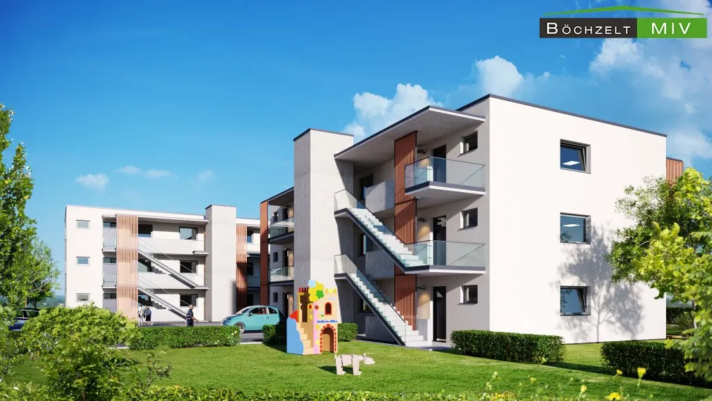 Moderner 3-Zimmer-Wohntraum mit Westbalkon & Carport - Neubau 2023 in Zeltweg - Ansicht 2