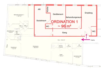 Gewerbeimmobilie mieten in Wien – 96 m², € 1.950 – Bild 14 von 14