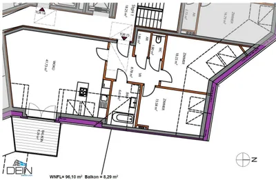 3-Zimmer-Wohnung mieten in Wien – 96,1 m², € 1.790 – Bild 14 von 14