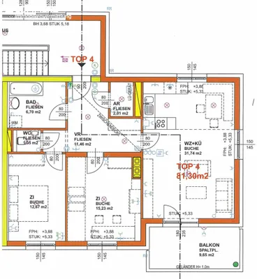 3-Zimmer-Wohnung mieten in Melk – 81,16 m², € 715 – Bild 10 von 10