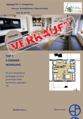 2-Zimmer-Wohnung kaufen in Wolfsberg – 48 m², € 215.865 – Bild 10 von 13