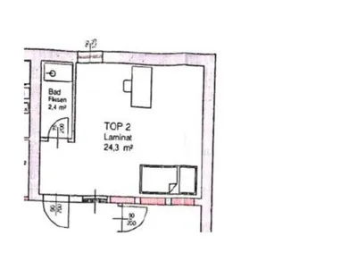 1-Zimmer-Wohnung mieten in Wels-Land – 26 m², € 423 – Bild 6 von 6