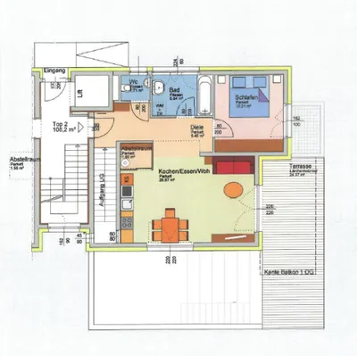 3-Zimmer-Wohnung mieten in Salzburg Stadt – 108,2 m², € 2.124 – Bild 5 von 6