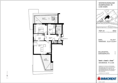 3-Zimmer-Wohnung mieten in Wien – 81 m², € 2.449 – Bild 15 von 21