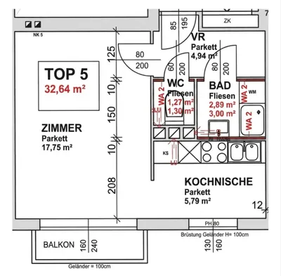 1-Zimmer-Wohnung kaufen in Wien – 32,64 m², € 315.000 – Bild 13 von 13