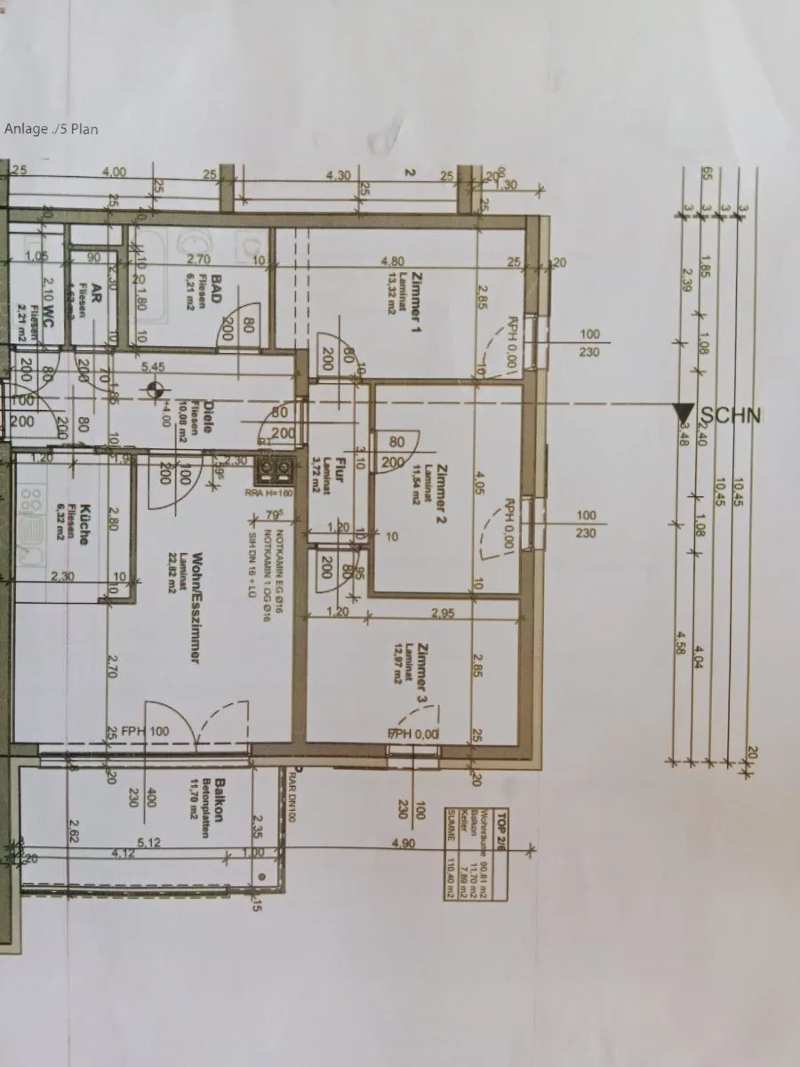 Wunderschöne Wohnung mit großem Balkon - Ansicht 2