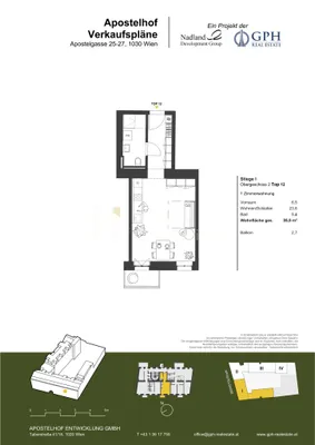 1-Zimmer-Wohnung kaufen in Wien – 34,76 m², € 311.097 – Bild 48 von 48