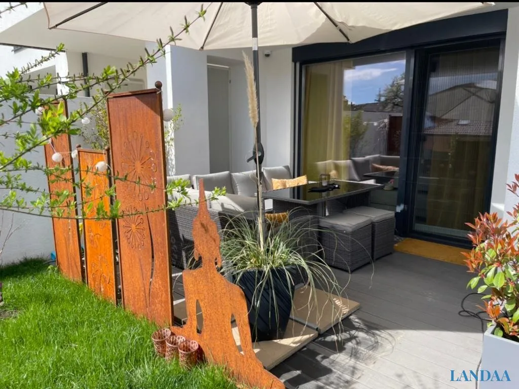 3 Zimmer Gartenwohnung inklusive 2 Garagenplätze - Ansicht 2