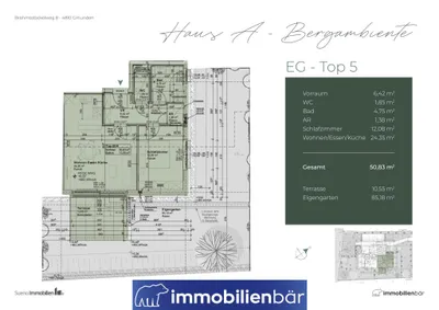 2-Zimmer-Wohnung kaufen in Gmunden – 50,83 m², € 354.050 – Bild 10 von 10