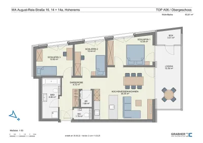 4-Zimmer-Wohnung mieten in Dornbirn – 84,94 m², € 1.750 – Bild 18 von 21