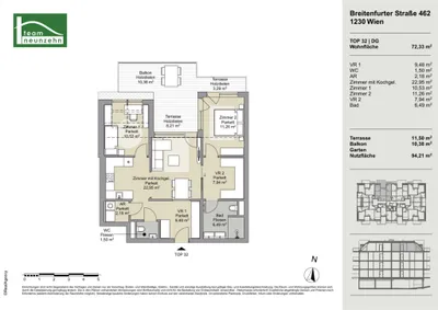 Immobilie kaufen in Wien – 72,33 m², € 473.799 – Bild 22 von 22