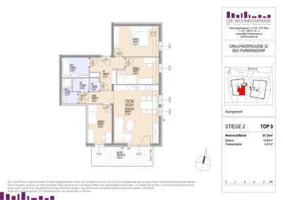 4-Zimmer-Wohnung kaufen in Sankt Pölten Land – 91,53 m², € 539.900 – Bild 27 von 27