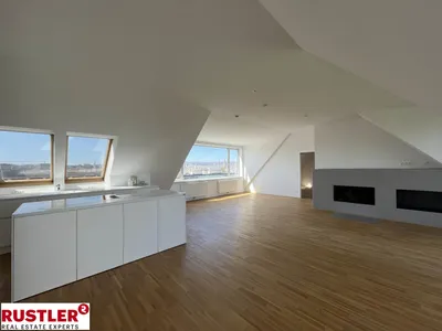 Traumhafte Maisonettewohnung mit Dachterrasse und Kamin - Blick auf den Stephansdom – Bild 2