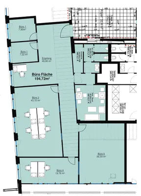 Gewerbeimmobilie mieten in Salzburg Stadt – 200 m², € 3.313 – Bild 5 von 5