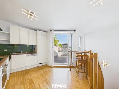 Moderne Dachgeschoßmaisonette mit Terrasse nahe Meiselmarkt