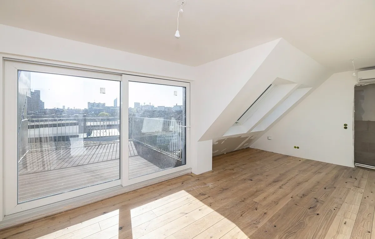 Sommeraktion bis 31.8.: DACHERSTBEZUG: stilvolle Maisonette mit großer Sonnenterrasse - Ansicht 3