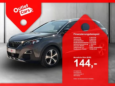 Peugeot 3008 1,5 BlueHDi 130 S&S 6-Gang Active LED+NAVI
