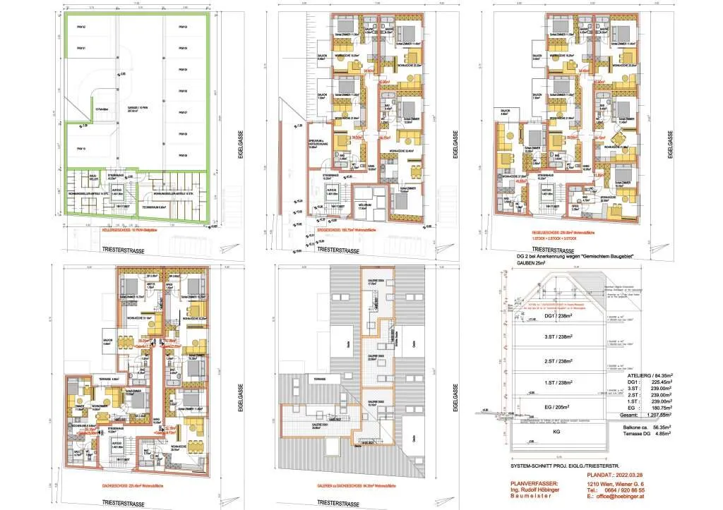 Großzügiger Wohnungsbaugrund in 1230 Wien mit Balkon, Terrasse & TG! - Ansicht 2