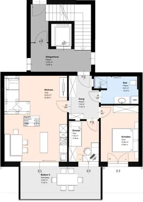 3-Zimmer-Wohnung mieten in Steyr-Land – 66 m², € 850