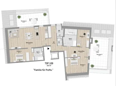 4-Zimmer-Wohnung mieten in Wien – 163 m², € 3.590 – Bild 15 von 16
